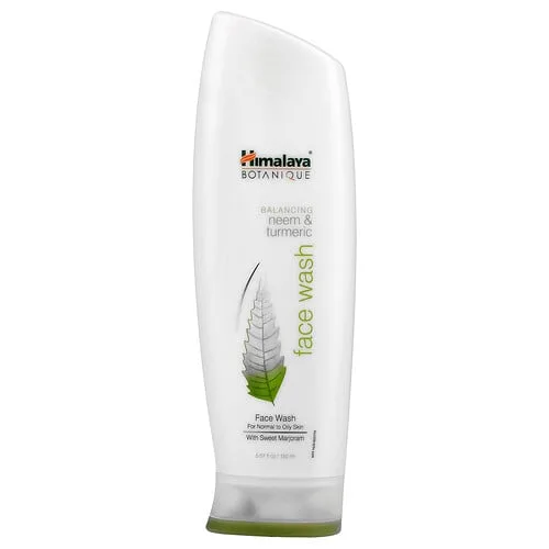 Himalaya, Botanique, Jabón líquido para el rostro con nim y cúrcuma, 150 ml (5,07 oz. líq.)