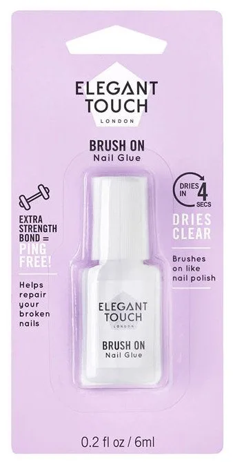 Pegamento Uñas Brush On 6 ml Elegant Touch