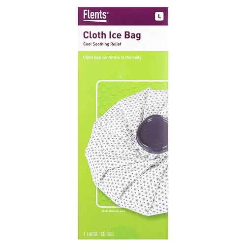Flents, Bolsa para hielo de tela, Grande, 1 bolsa