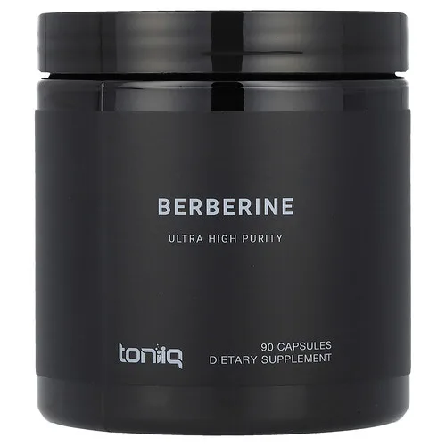 Toniiq, Berberina, 90 cápsulas (500 mg por cápsula)