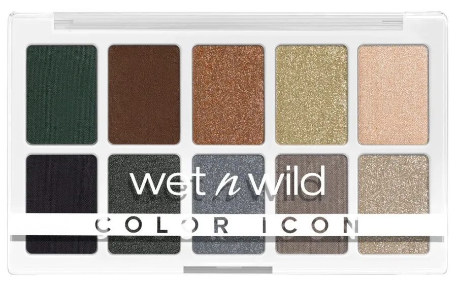 wet n wild, Color Icon, Paleta de 10 sombras, 1114076 Luces apagadas, 12 g (0,42 oz)