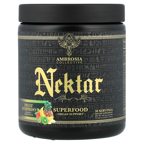 Ambrosia Collective, Nektar, Sinfonía de frutas, 187,5 g (0,41 lb)