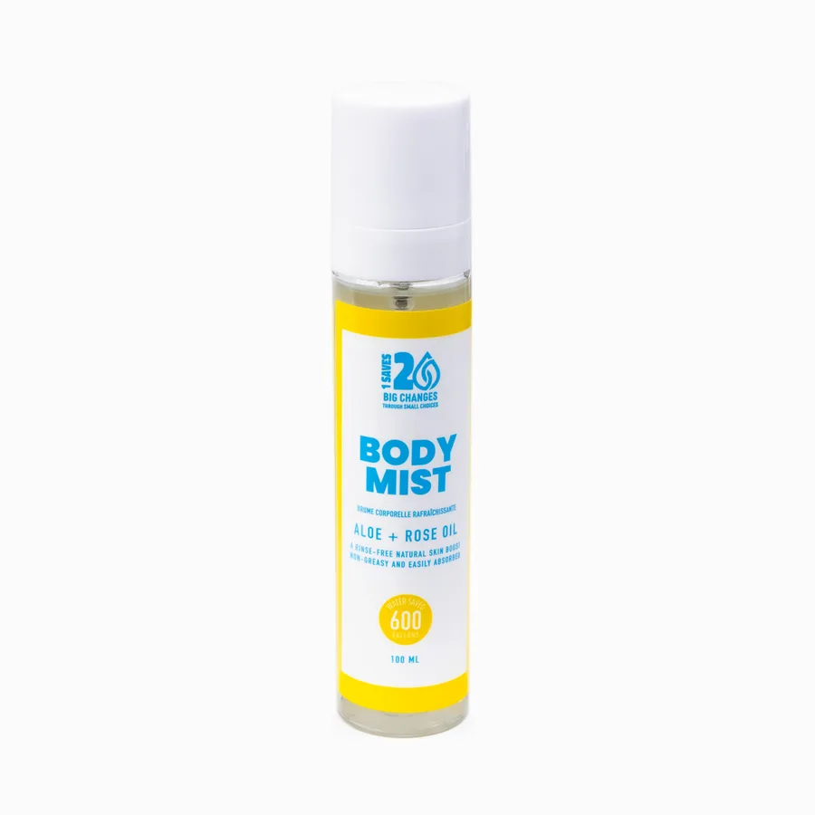 Bruma Coporal Aloe Vera + Aceite de Rosas 100 ml