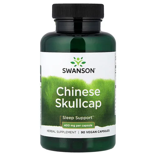 Swanson Vitamins, Escutelaria china, 400 mg, 90 cápsulas