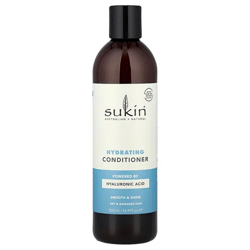 Sukin, Acondicionador hidratante, Cabello seco y dañado, 500 ml (16,9 oz. Líq.)