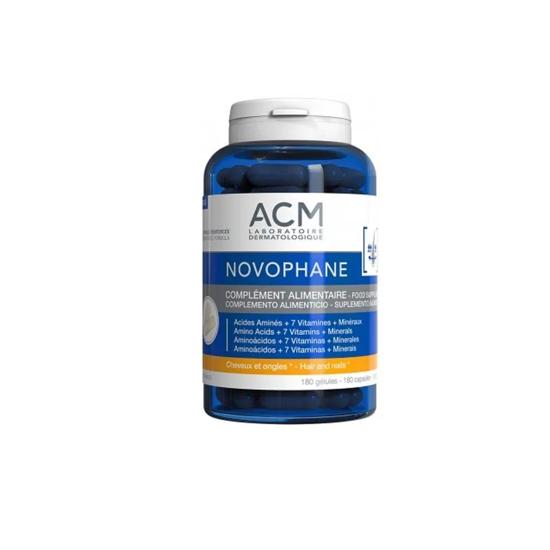 ACM Novophane Complemento Capilar Anticaída 180 Cápsulas