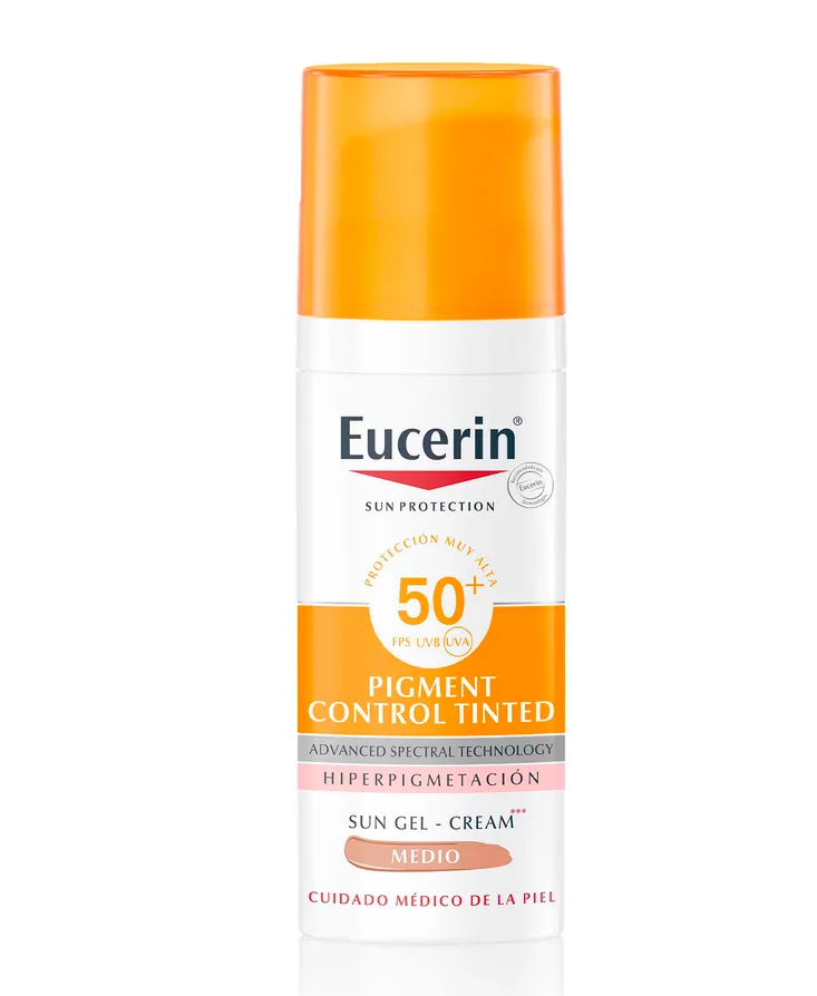 Protector Solar Facial Pigment Control con Color SPF50+ 50 ml