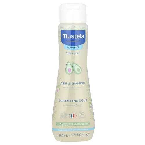 Mustela, Champú suave, 200 ml (6,76 oz. líq.)
