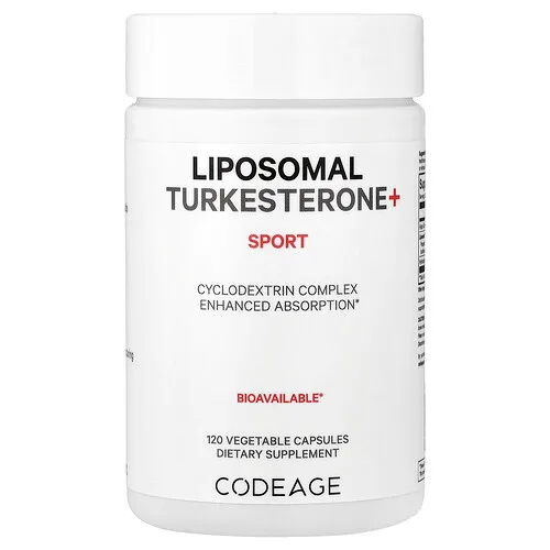 Codeage, Turkesterona liposomal y más, 120 cápsulas vegetales