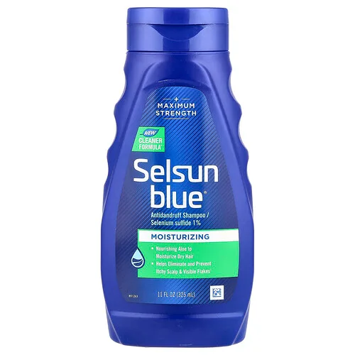 Selsun Blue, Champú anticaspa, Humectante, 325 ml (11 oz. Líq.)