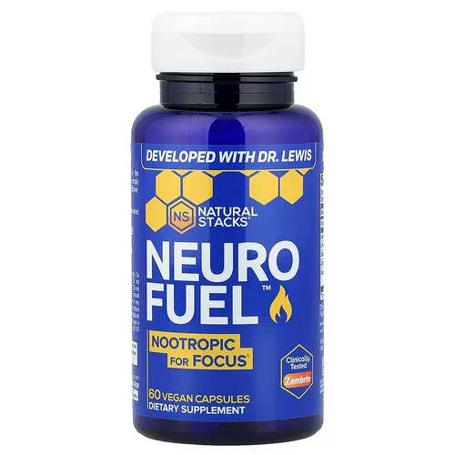 Natural Stacks, Neuro Fuel™, 60 cápsulas veganas
