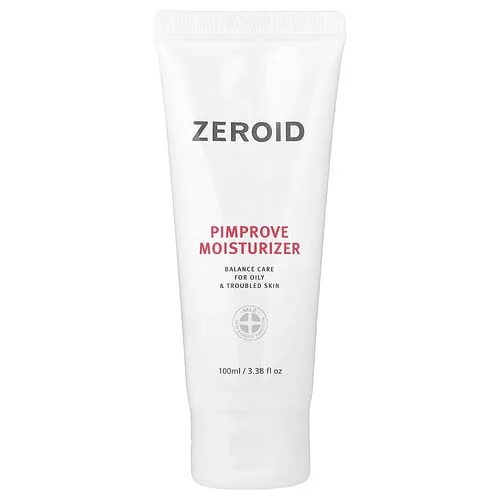 Zeroid, Humectante de Pimprove, Para pieles grasas y con problemas, 100 ml (3,38 oz. líq.)