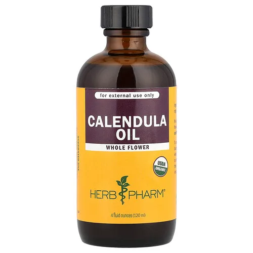Herb Pharm, Aceite de caléndula, 120 ml (4 oz. líq.)