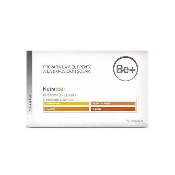 Be+ Skinp Nutra Solar Cápsulas 90 ud