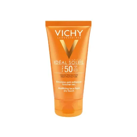Emulsión Rostro Tacto Seco Idéal Soleil SPF 50 50 ml