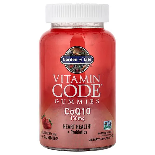 Garden of Life, Vitamin Code®, Gomitas, CoQ10, Fresa, 60 gomitas