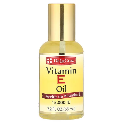 De La Cruz, Aceite de vitamina E, 65 ml (2,2 oz. líq.)