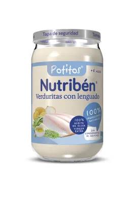 Potito Verduritas con Lenguado 235 gr