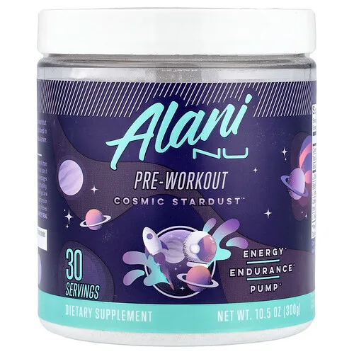 Alani Nu, Preentrenamiento, Polvo de estrellas cósmicas™, 300 g (10,5 oz)