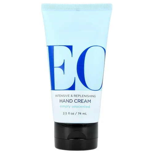 EO Products, Crema para manos, Simply Unscented, 74 ml (2,5 oz. líq.)