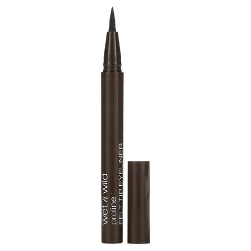 wet n wild, Delineador tipo rotulador ProLine, Marrón oscuro, 0,5 g (0,017 oz)