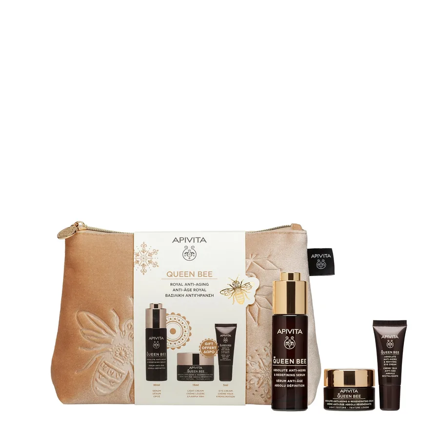 Apivita Queen Bee Sérum Redensificate Antiedad Absoluto 30ml REGALO Sérum 10ml + Contorno Ojos 1,5ml
