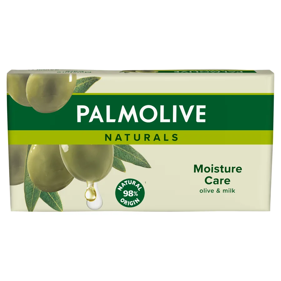 Jabón en Pastilla Moisture Care Olive con Extractos de Oliva 90 gr