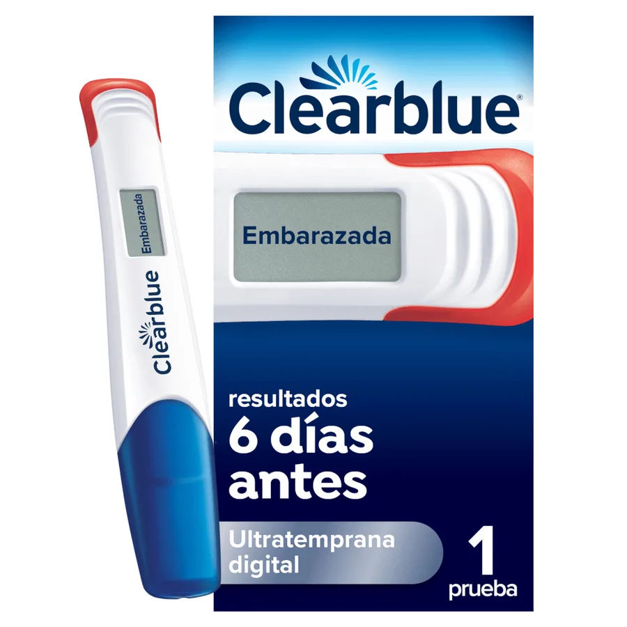 Test Embarazo Digital Detección Temprana Clearblue 1 unidad