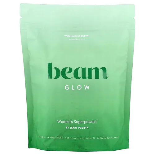 Beam, Brillo, Sandía, 15 sobrecitos, 6,7 g (0,24 oz) cada uno