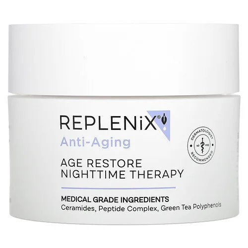 Replenix, Antiedad, Terapia nocturna para restaurar la edad, 50 g (1,7 oz)