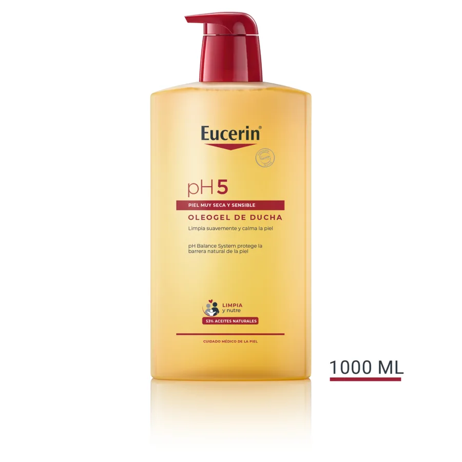 pH5 Oleogel de Ducha 1000 ml Eucerin
