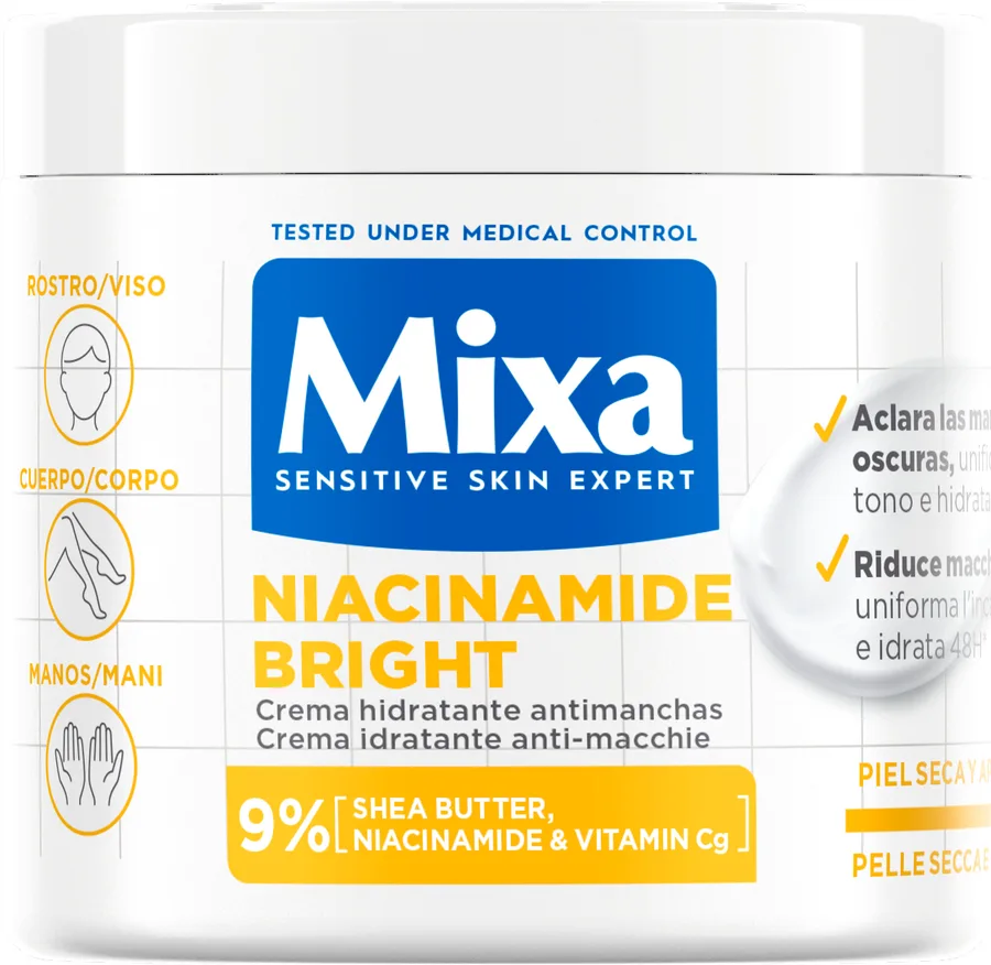 Crema Hidratante Antimanchas Niacidamide Bright 400 ml