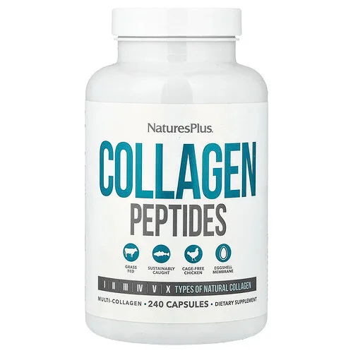 NaturesPlus, Péptidos de colágeno, 240 cápsulas