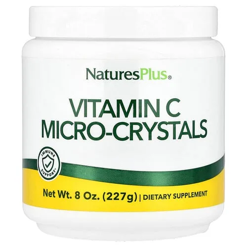NaturesPlus, Microcristales de vitamina C`` 227 g (8 oz)