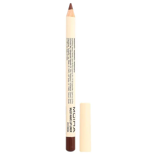 Moira Beauty, Delineador de labios imprescindible, 012 Cacao, 1,1 g (0,04 oz)