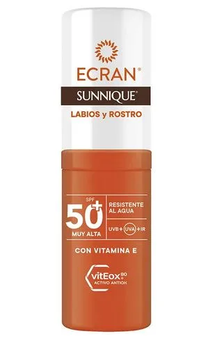 Stick Sunnique Protector Solar Labios y Rostro SPF50+ 8 ml