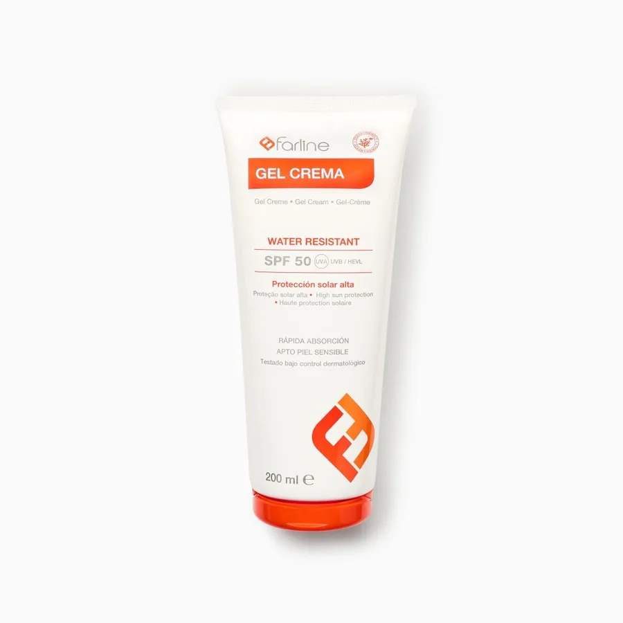 Farline Protector Solar Gel Crema Corporal SPF50 200 ml