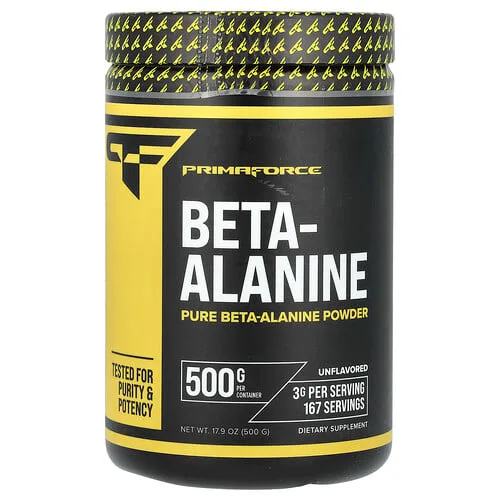 Primaforce, Beta-alanina, Sin sabor, 500 g (17,9 oz)