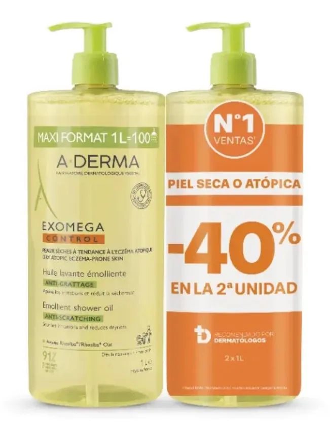 Pack Exomega Aceite Limpiador 2 x 1 L