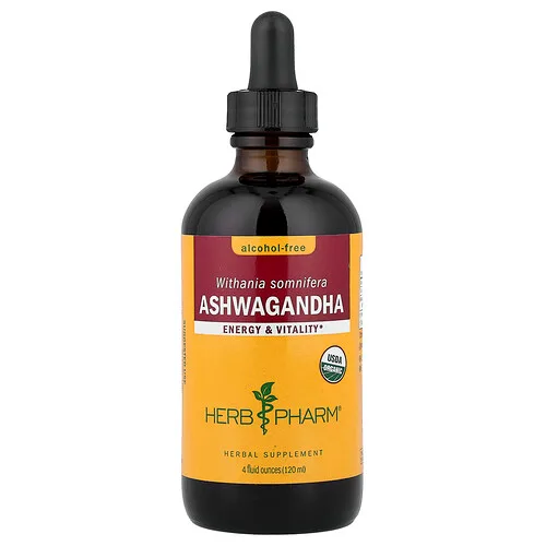 Herb Pharm, Ashwagandha, Sin alcohol, 120 ml (4 oz. líq.)