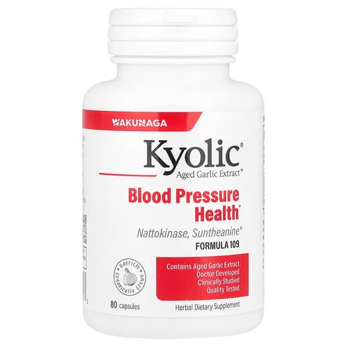 Kyolic, Aged Garlic Extract™, Fórmula 109, 80 cápsulas