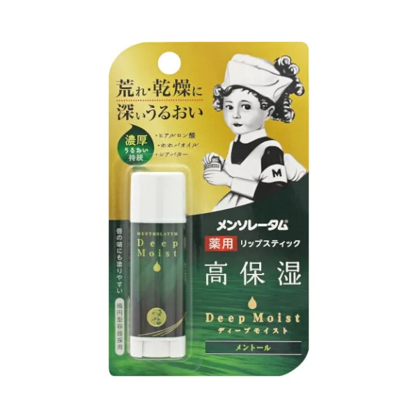 Rohto Mentholatum - Deep Moist Lip Balm - 4.5g - Menthol