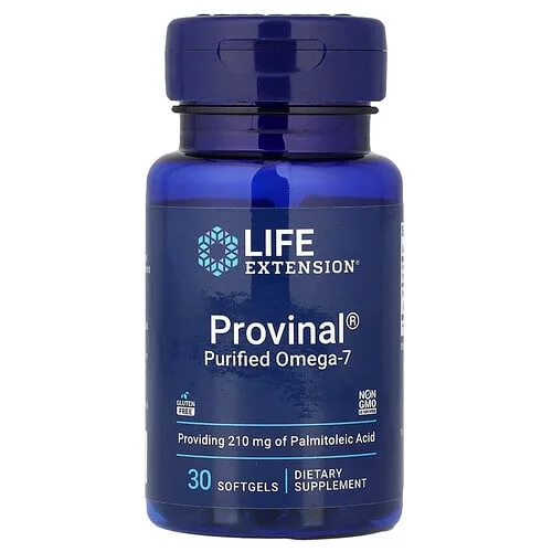 Life Extension, Provinal, Omega-7 purificado, 30 cápsulas blandas (420 mg por cápsula blanda)