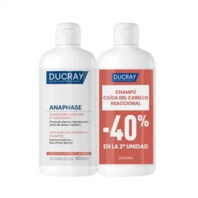 Duo Anaphase+ Champú Anticaída 2 x 400 ml