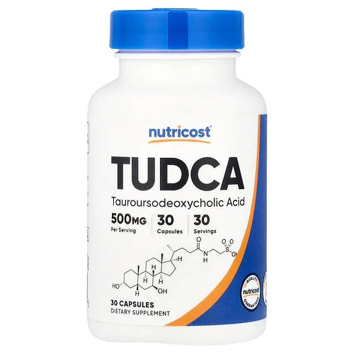 Nutricost, TUDCA, 500 mg, 30 cápsulas