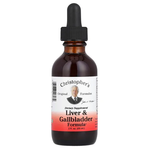 Christopher's Original Formulas, Fórmula para el hígado y la vesícula biliar, 59 ml (2 oz. Líq.)