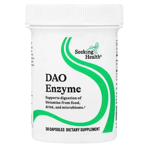 Seeking Health, Enzima DAO, 30 cápsulas (4,2 mg por cápsula)