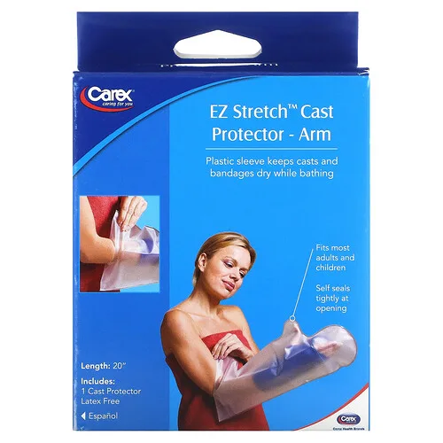 Carex, EZ Stretch, Protector de yeso, Brazo`` 1 protector de yeso