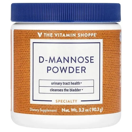 The Vitamin Shoppe, D-manosa en polvo, 90,3 g (3,2 oz)