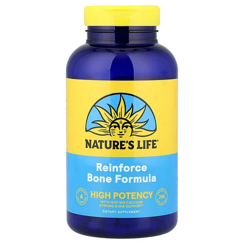 Nature's Life, Fórmula para reforzar los huesos`` 250 cápsulas